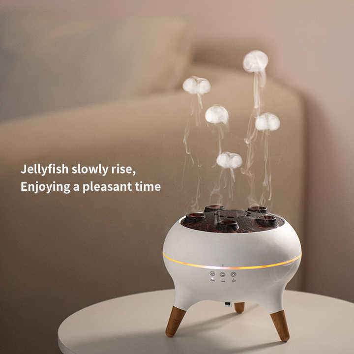 Spray HumidificadorElectric Night Light Air Humidifier With Remote Aromatherapy