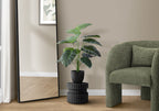 Artificial Alocasia Plant - 24" Tall Indoor Faux Greenery