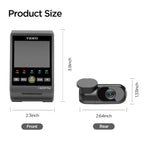 VIOFO A229 Pro 2-Channel 4K HDR Sony STARVIS 2 Front and Rear Dash Cam