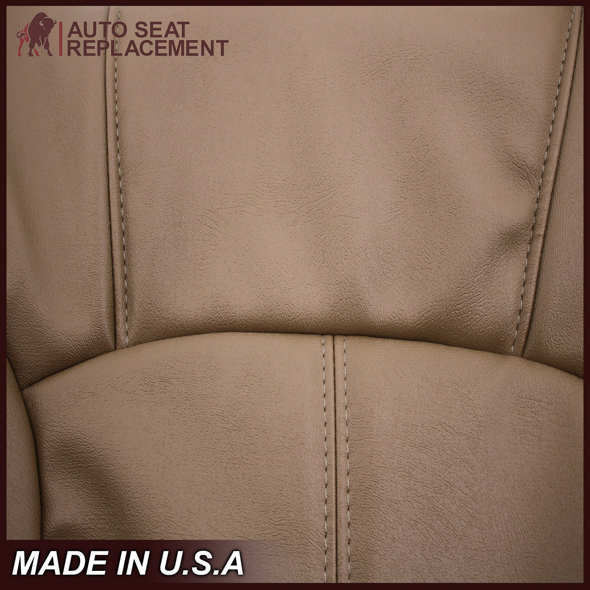 1999-2002 Chevy Silverado Seat Cover in Medium Dark Oak Tan (trim code 672 or 67i)