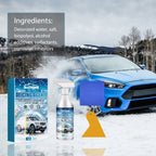 Deicing Agent, Winter Car Glass Fast Melting Snow Remover Front Windshield Snow Repellent
