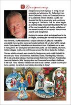 Santa Christmas Picture Frame Ornaments - Ornament for Photo - Christmas Santa Snowman Decor - 8119181PF