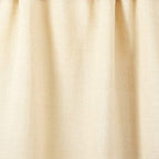Fennco Styles Passe-Partout Burlap Lined Curtain Drape Panel 42 x 96 Inch, One Piece for Bedroom, Living Room, Patio Door Backing Sliding Glass Door Drape