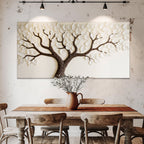 Ivory Canopy Tree Wall Art