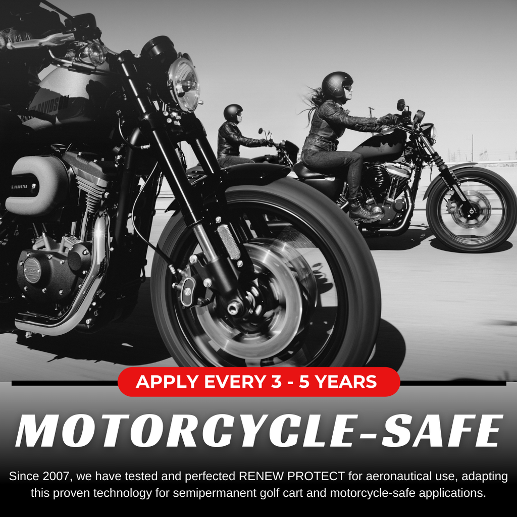 2-Pack Ceramic-Hybrid Protectant Kit | BLAK & GLOZ 100ml | 4-12 Months Tire, 1-2 Years Trim & Vinyl Protection | Safe for Cars, Golf Carts, RVs, Motorcycle-Safe