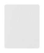 17"W x 13"H White Bell Shantung Shade