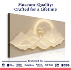 Modern Mountain Landscape Wall Art