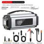 3-in-1 Portable Cordless Car Starter & Tire Inflator Multifunctional Emergency Vehicle Tool