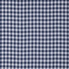 Navy Blue Gingham Crib Sheet