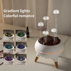 Spray HumidificadorElectric Night Light Air Humidifier With Remote Aromatherapy