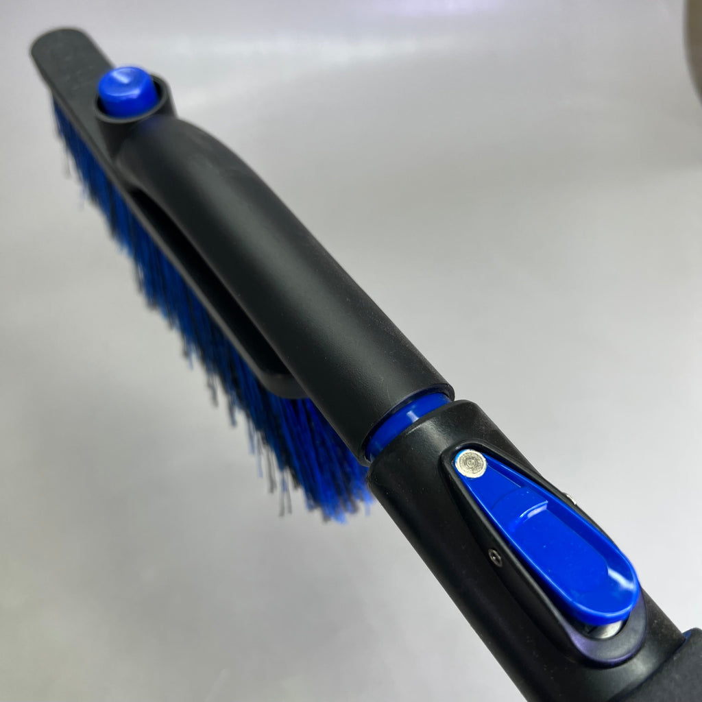 MAXX FORCE (2 PACK) Snowbrooms Extends to 50" Reach Window Scrapers, Blue