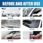 Deicing Agent, Winter Car Glass Fast Melting Snow Remover Front Windshield Snow Repellent