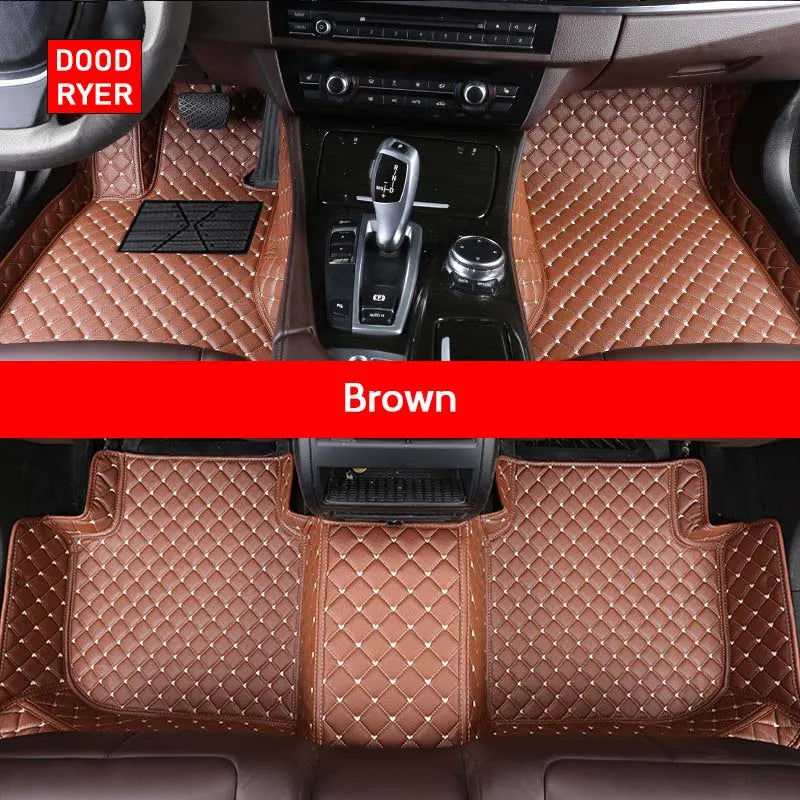 DOODRYER Custom Car Floor Mats For Jeep Grand Cherokee Auto Carpets Foot Coche Accessorie