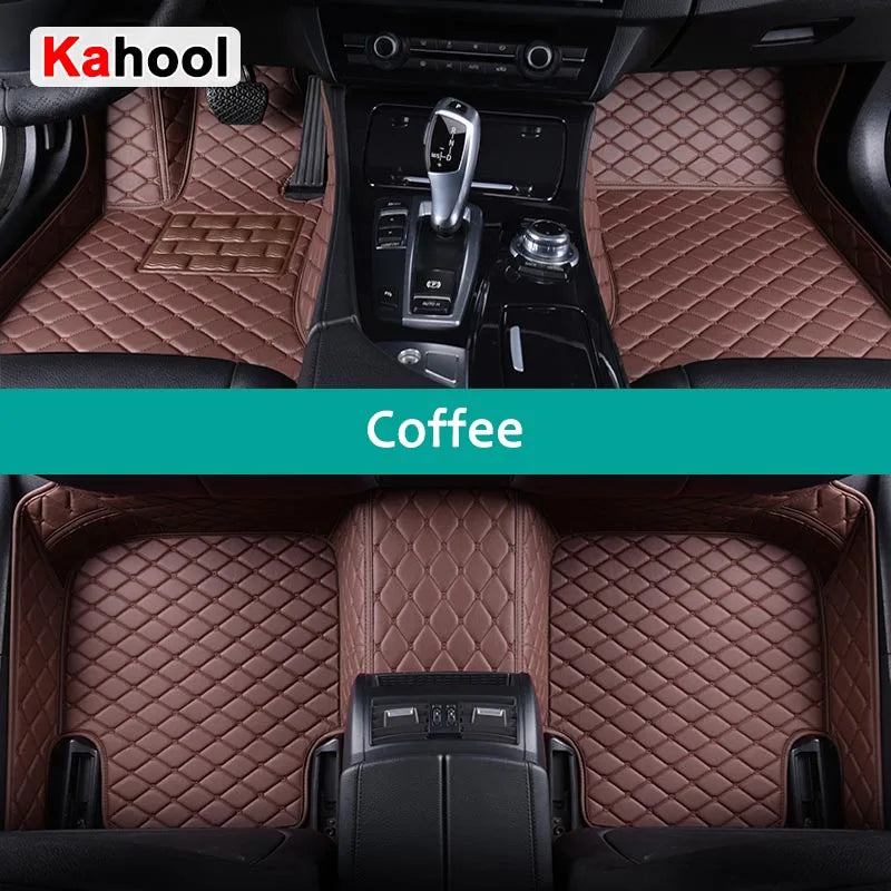 KAHOOL Custom Car Floor Mats For Subaru Legacy Sedan Auto Carpets Foot Coche Accessorie