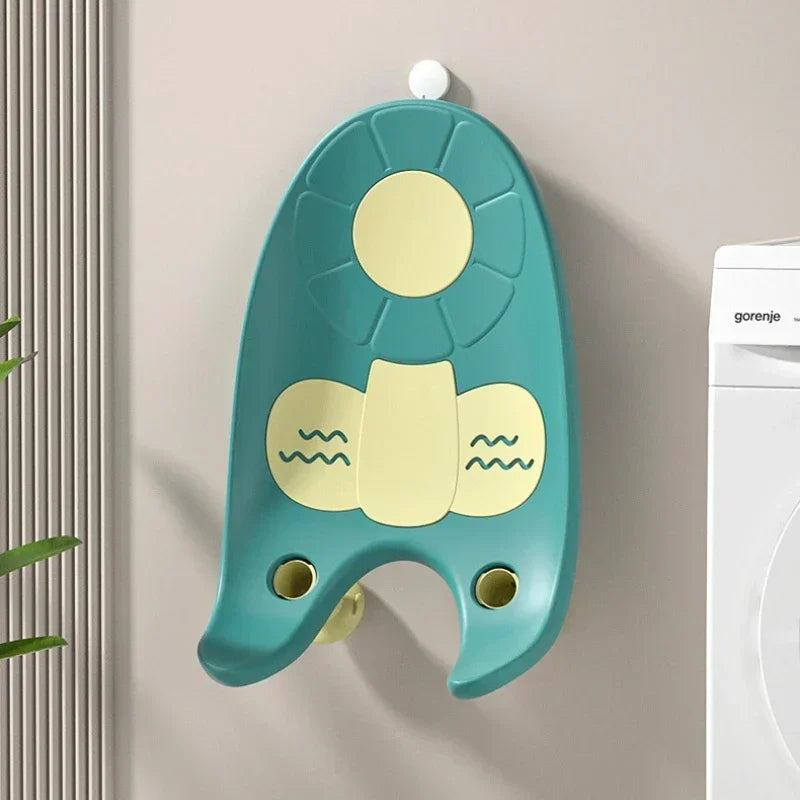 Baby Hip Washing Rack – Non-Slip Bath Tub Bracket With Shower Pad for Newborn Boys & Girls