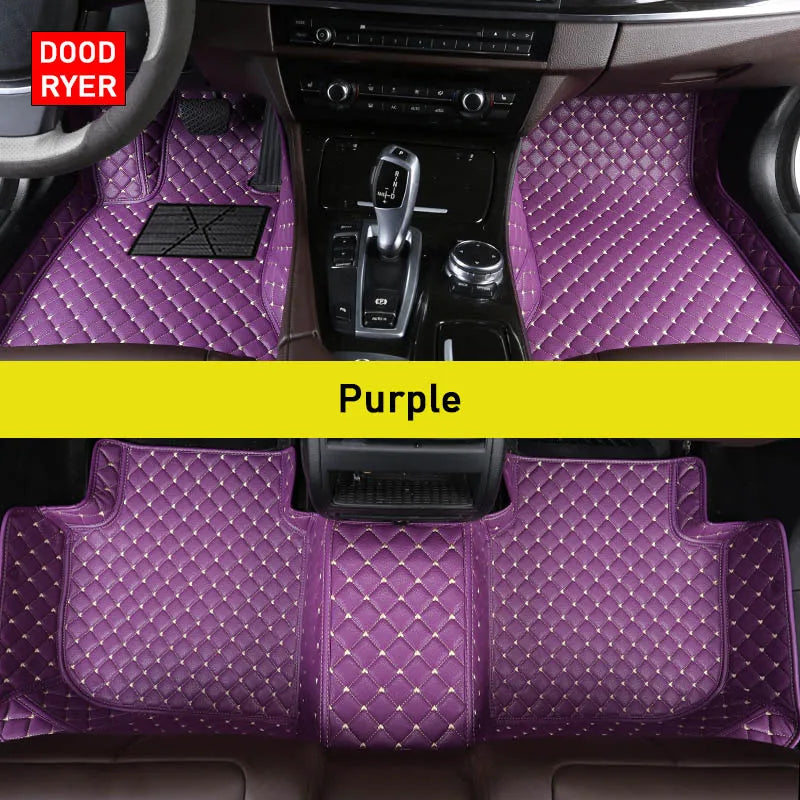 DOODRYER Custom Car Floor Mats For Landrover Freelander LR2 LR1 Auto Carpets Foot Coche Accessorie