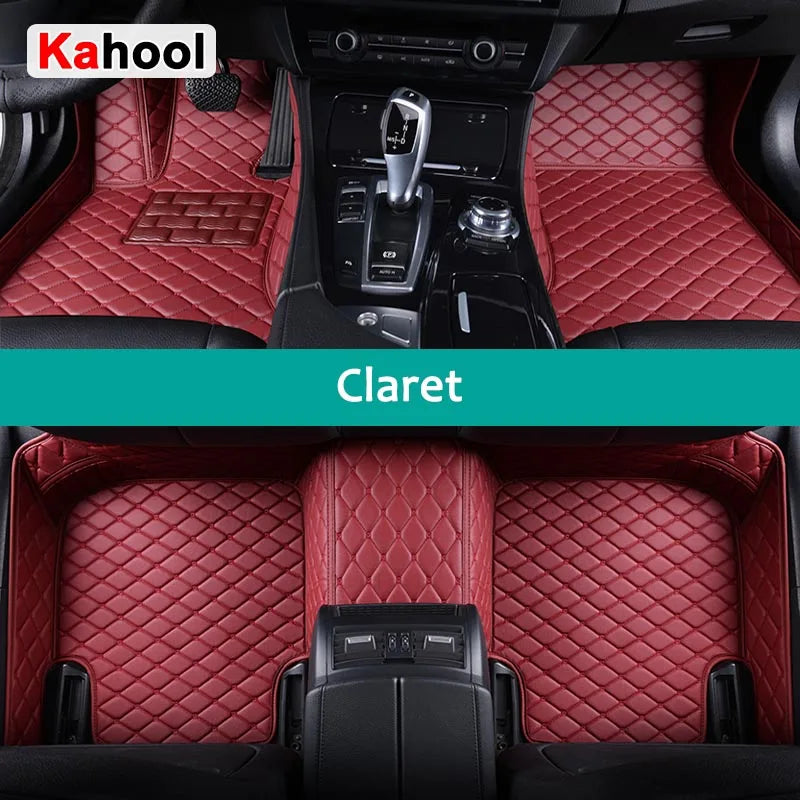 KAHOOL Custom Car Floor Mats For Subaru Legacy Sedan Auto Carpets Foot Coche Accessorie