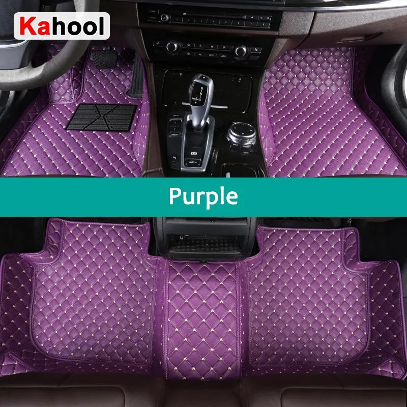 KAHOOL Custom Car Floor Mats For Subaru Legacy Sedan Auto Carpets Foot Coche Accessorie