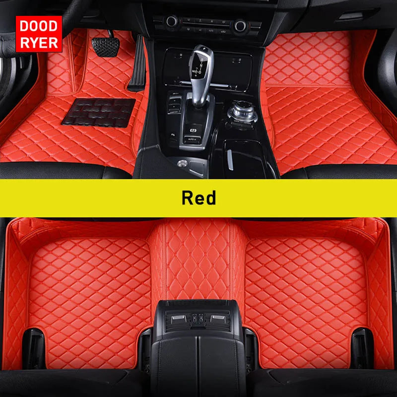 DOODRYER Custom Car Floor Mats For Landrover Freelander LR2 LR1 Auto Carpets Foot Coche Accessorie