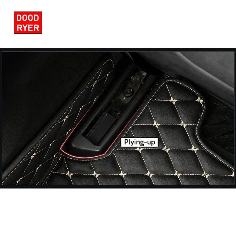DOODRYER Custom Car Floor Mats For Jeep Grand Cherokee Auto Carpets Foot Coche Accessorie