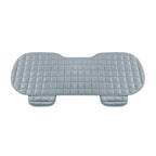 Car Seat Cover Front Rear Flocking Cloth Cushion Non Slide Winter Auto Protector Mat Pad Keep Warm Universal Fit Truck Suv Van