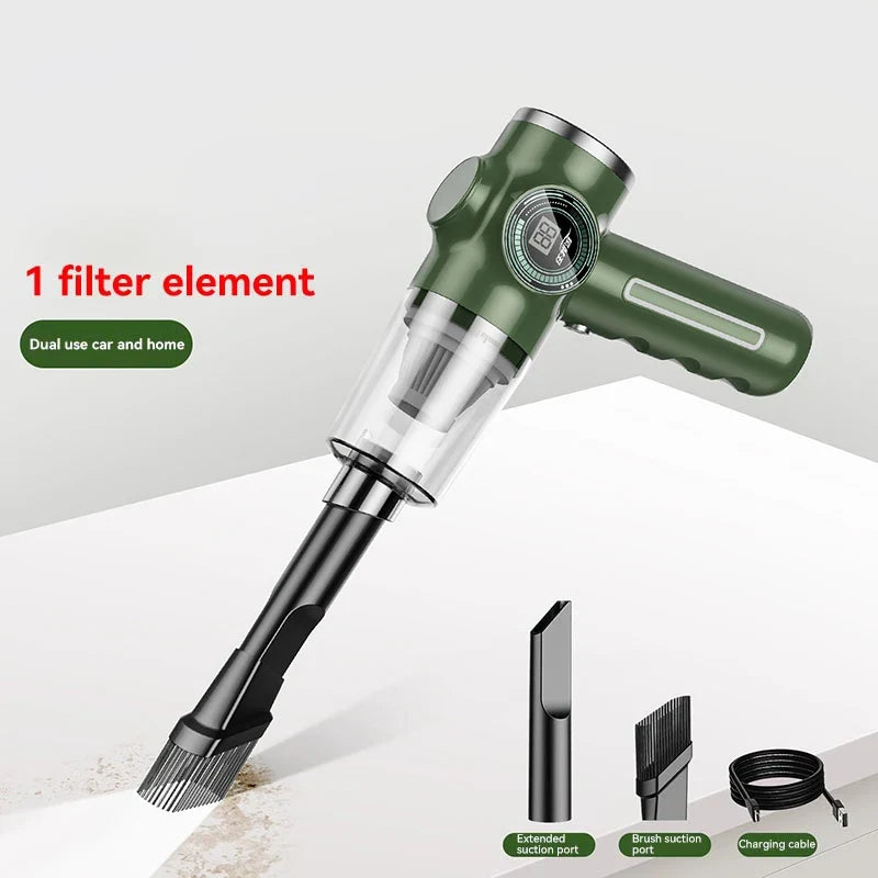 30000PA Wireless Car Vacuum Cleaner | Handheld Cordless for Auto and Home