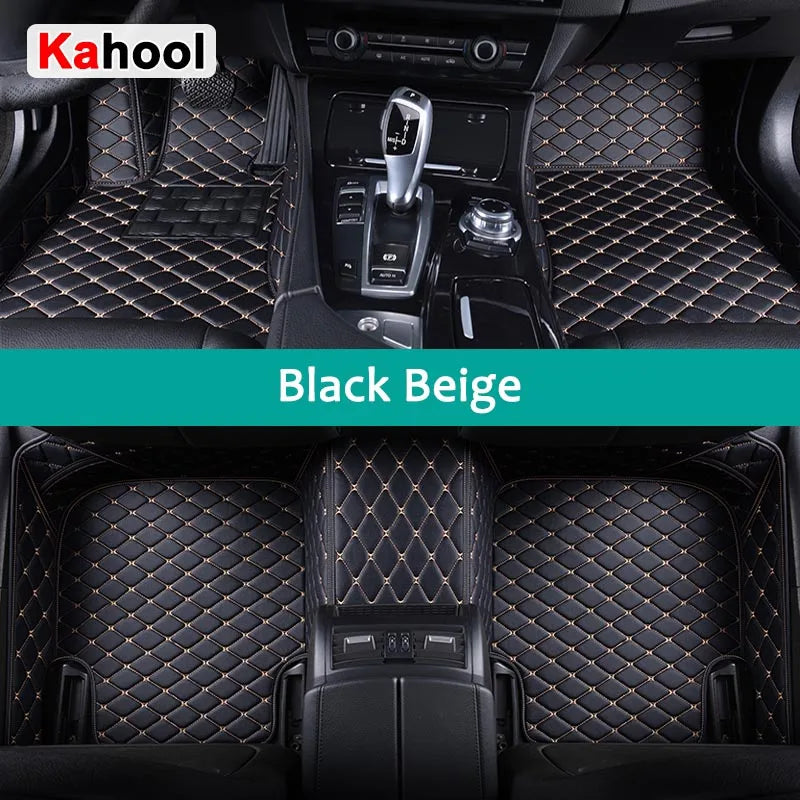 KAHOOL Custom Car Floor Mats For Subaru Legacy Sedan Auto Carpets Foot Coche Accessorie