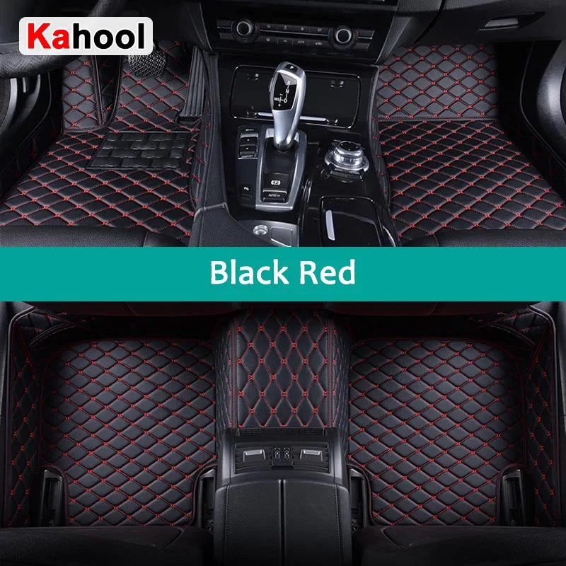 KAHOOL Custom Car Floor Mats For Subaru Legacy Sedan Auto Carpets Foot Coche Accessorie