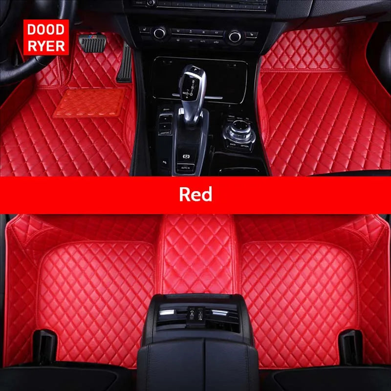 DOODRYER Custom Car Floor Mats For Jeep Grand Cherokee Auto Carpets Foot Coche Accessorie