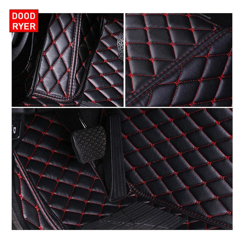DOODRYER Custom Car Floor Mats For Landrover Freelander LR2 LR1 Auto Carpets Foot Coche Accessorie