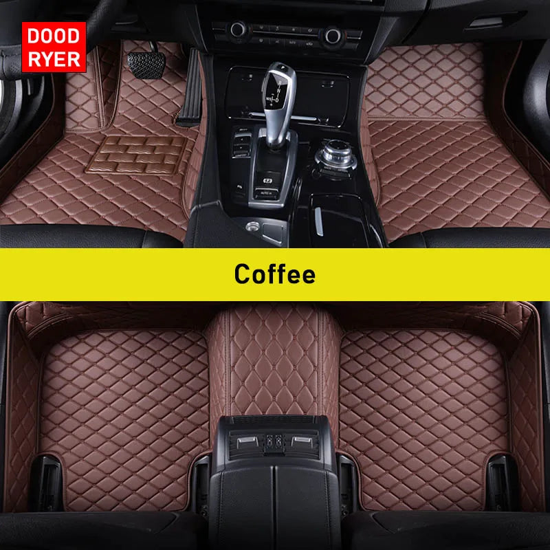 DOODRYER Custom Car Floor Mats For Landrover Freelander LR2 LR1 Auto Carpets Foot Coche Accessorie