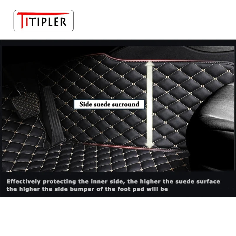 TITIPLER Custom Car Floor Mats For Audi A5 Sportback 4Doors Hatchback Auto Carpets Foot Coche Accessorie