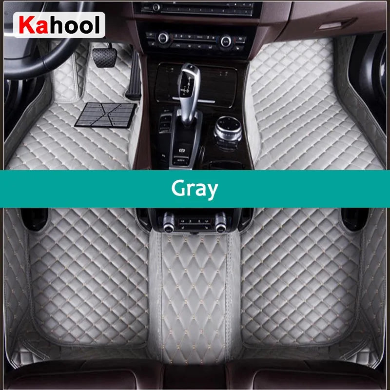 KAHOOL Custom Car Floor Mats For Subaru Legacy Sedan Auto Carpets Foot Coche Accessorie