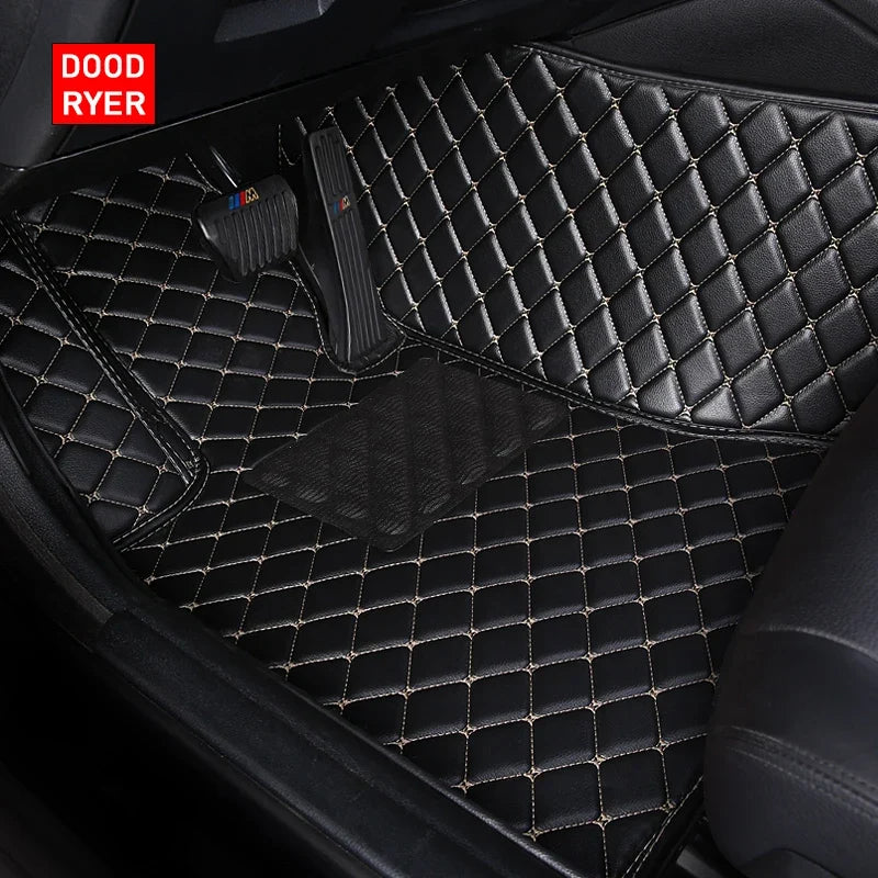 DOODRYER Custom Car Floor Mats For Jeep Grand Cherokee Auto Carpets Foot Coche Accessorie
