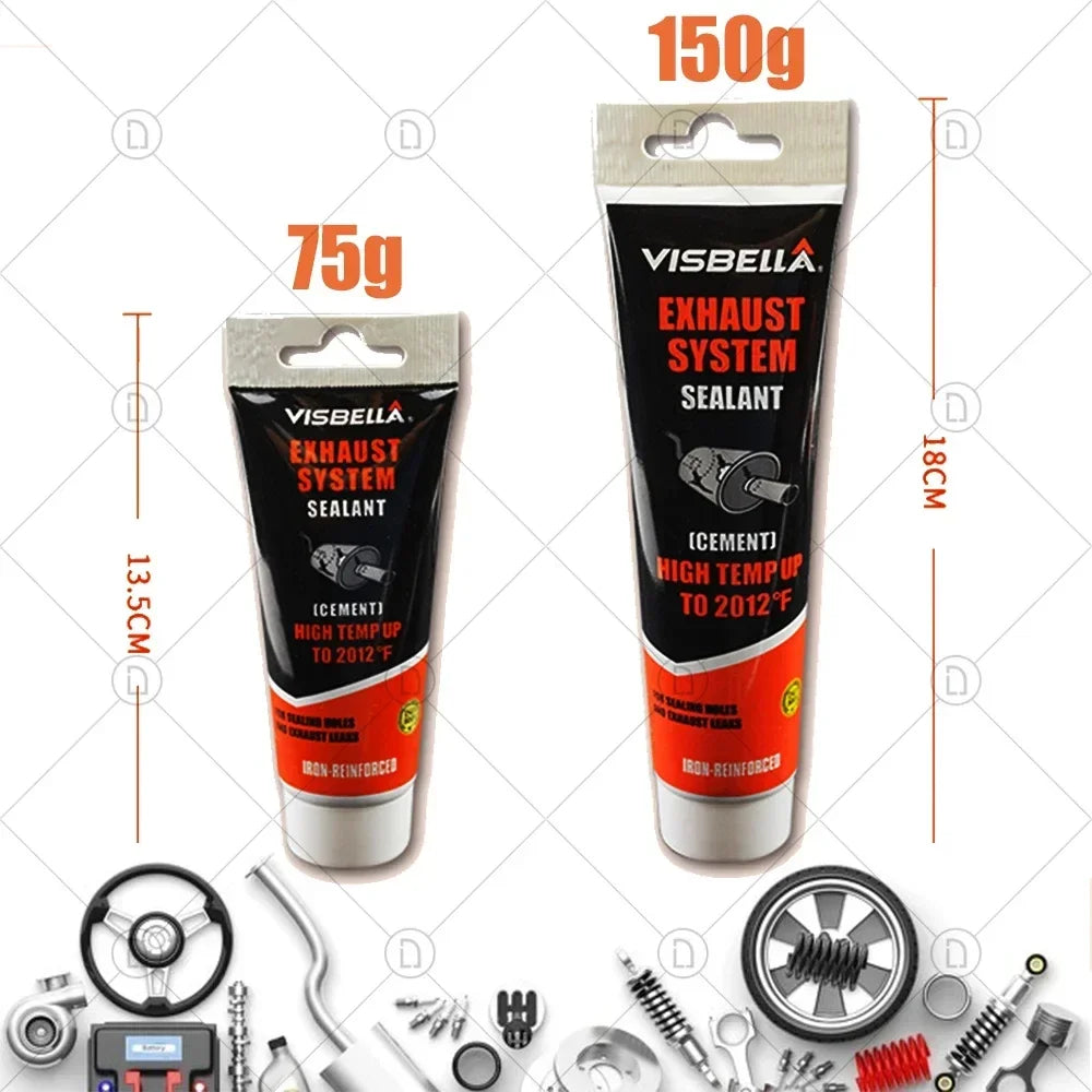 High Temperature Sealant | Car Exhaust Pipe Repair Kit