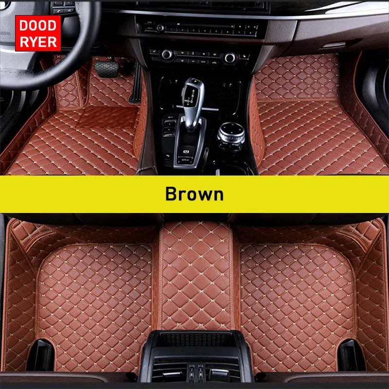 DOODRYER Custom Car Floor Mats For Toyota RAV4 2005-2023 Auto Carpets Foot Coche Accessorie