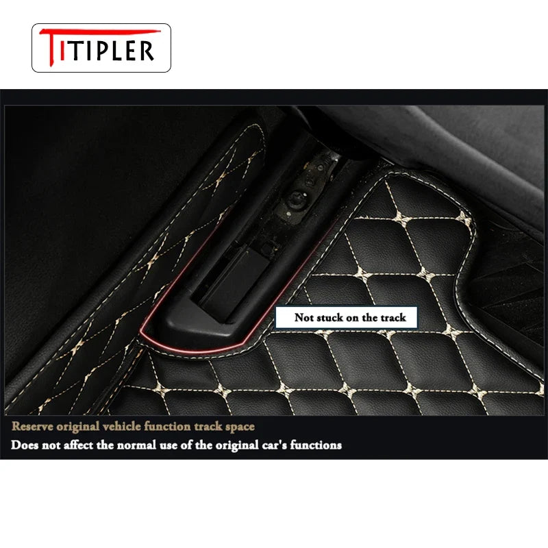 TITIPLER Custom Car Floor Mats For Audi A5 Sportback 4Doors Hatchback Auto Carpets Foot Coche Accessorie