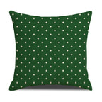 Christmas Green Stripe Pattern Cotton Linen Throw Pillow Christmas Stripe Pillow Cases Christmas Green Decorative Cushion Cover Cotton Linen Pillowcase Indoor Sofa Decorations Home Sofa Decorative Pillowcase 45X45CM