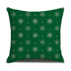 Christmas Green Stripe Pattern Cotton Linen Throw Pillow Christmas Stripe Pillow Cases Christmas Green Decorative Cushion Cover Cotton Linen Pillowcase Indoor Sofa Decorations Home Sofa Decorative Pillowcase 45X45CM