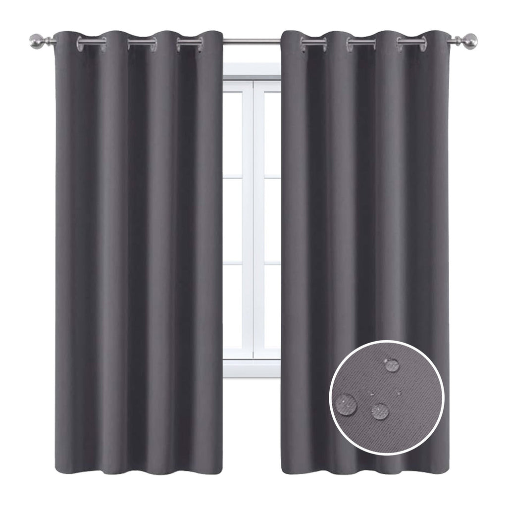 Full Blackout Hot Sale Curtain With Black Lining On The Back