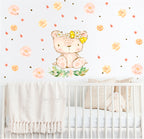 Baby Elephant - Fabric Nursery Wall Art Decals