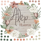 *YOU CREATE* - Wooden Themed Name Tag - Fabric Nursery Wall Art Decals - Personalized By You
