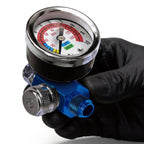 Professional Analog Air Compressor Regulator - 150 PSI High Flow Control with 89 SCFM (AR-01)