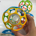 Soft Baby Grasping Rattle Ball | Sensory Development Toy with Bell for 0-24 Months