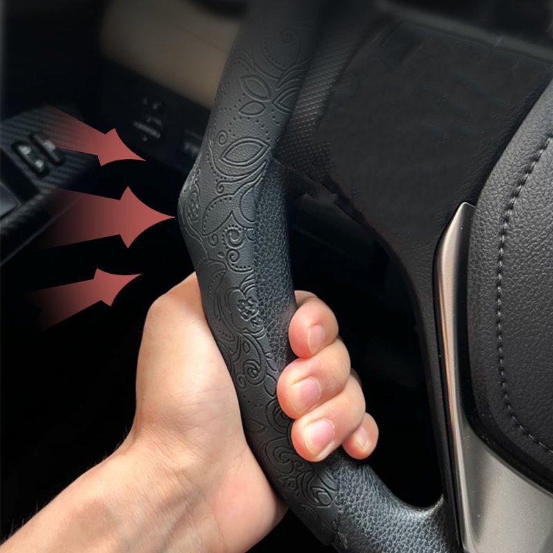 Ultra-thin Steering Wheel Cover for Tesla Model 3/Y/X/S